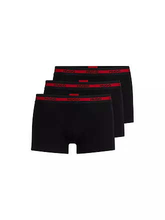 HUGO | Pants 3er Pkg. black | 